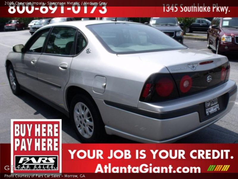 Silverstone Metallic / Medium Gray 2005 Chevrolet Impala