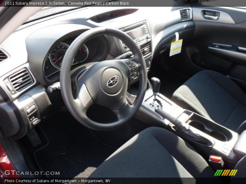 Camellia Red Pearl / Carbon Black 2011 Subaru Impreza 2.5i Sedan