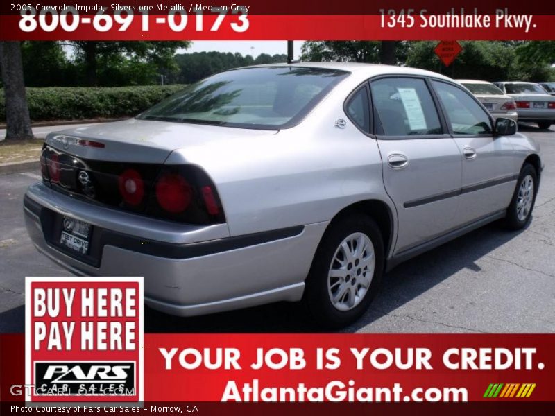 Silverstone Metallic / Medium Gray 2005 Chevrolet Impala