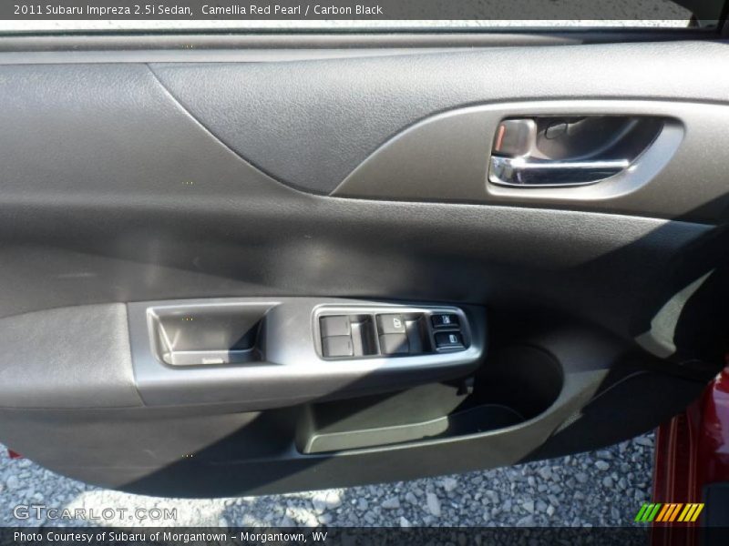 Camellia Red Pearl / Carbon Black 2011 Subaru Impreza 2.5i Sedan