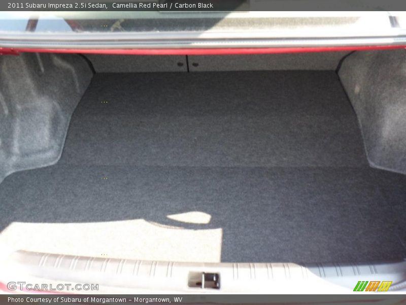 Camellia Red Pearl / Carbon Black 2011 Subaru Impreza 2.5i Sedan