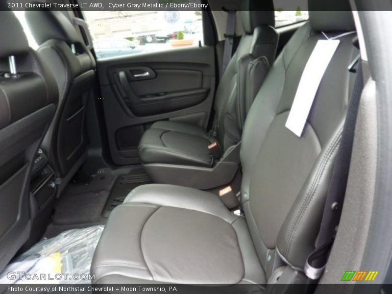 Cyber Gray Metallic / Ebony/Ebony 2011 Chevrolet Traverse LT AWD