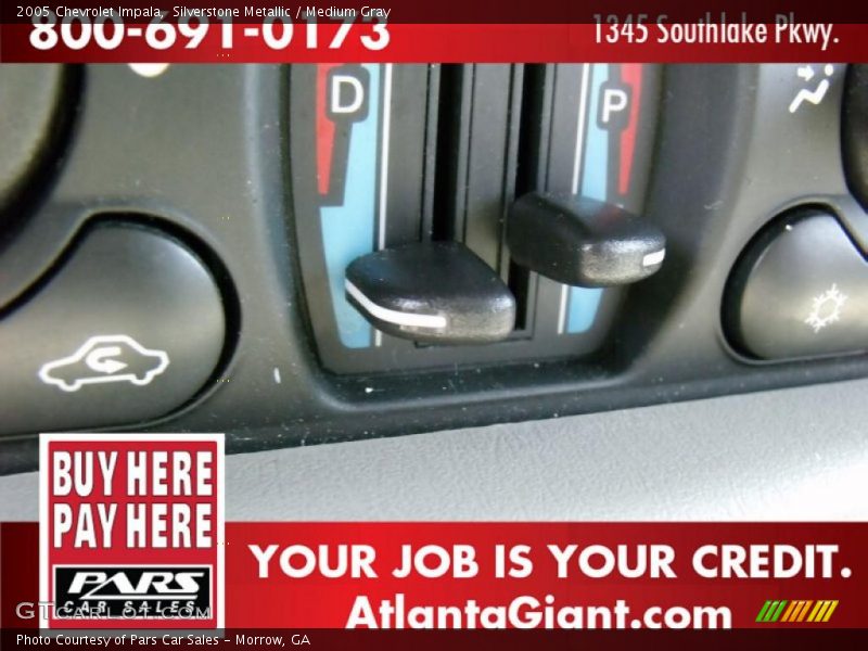 Silverstone Metallic / Medium Gray 2005 Chevrolet Impala