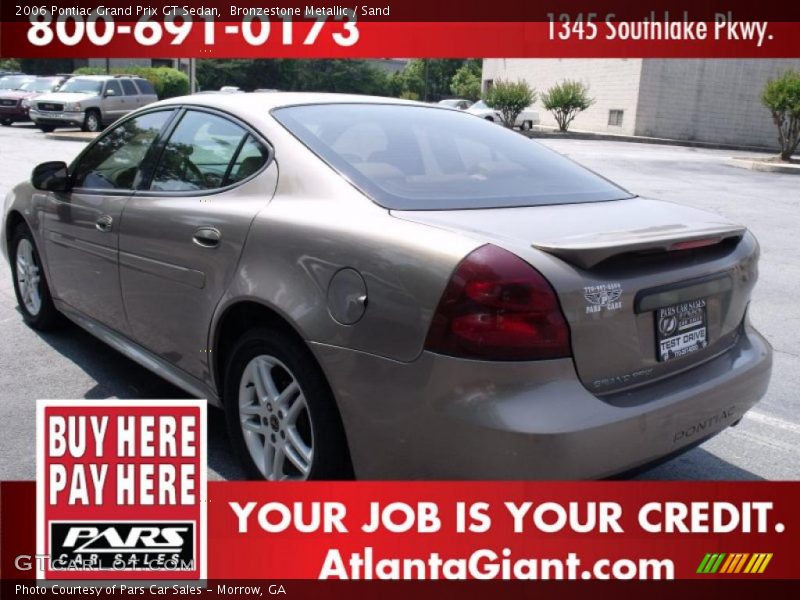 Bronzestone Metallic / Sand 2006 Pontiac Grand Prix GT Sedan
