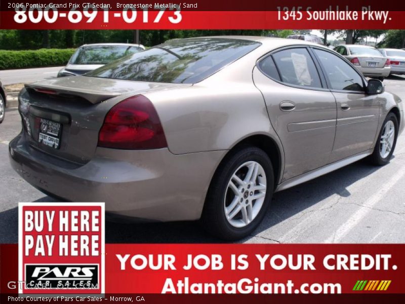 Bronzestone Metallic / Sand 2006 Pontiac Grand Prix GT Sedan