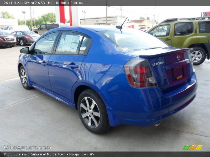 Metallic Blue / Charcoal 2011 Nissan Sentra 2.0 SR