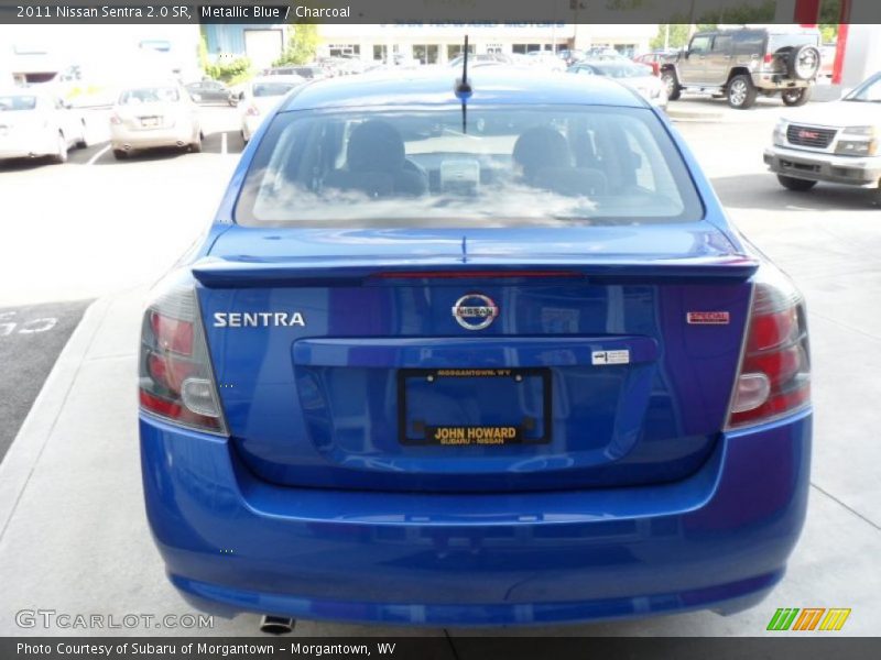 Metallic Blue / Charcoal 2011 Nissan Sentra 2.0 SR