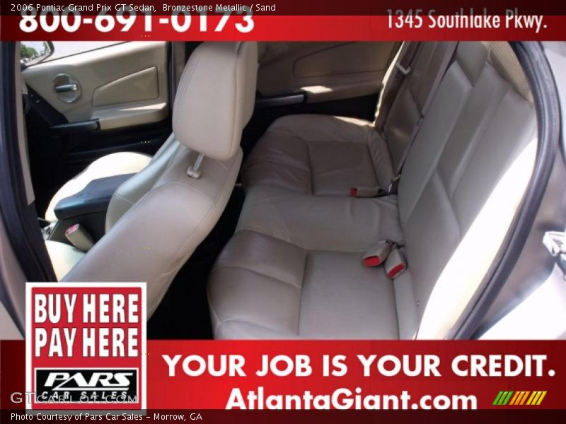 Bronzestone Metallic / Sand 2006 Pontiac Grand Prix GT Sedan