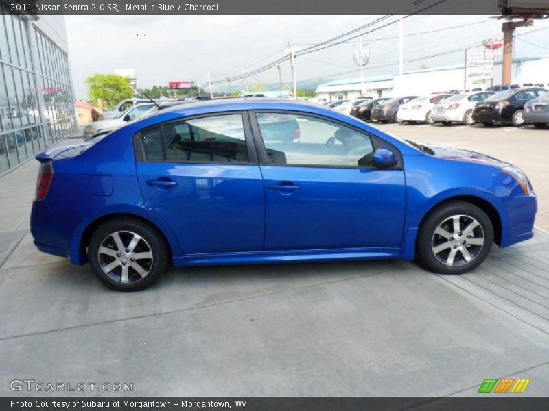 Metallic Blue / Charcoal 2011 Nissan Sentra 2.0 SR