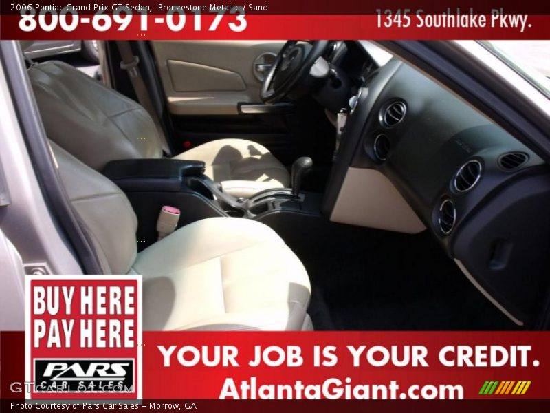 Bronzestone Metallic / Sand 2006 Pontiac Grand Prix GT Sedan