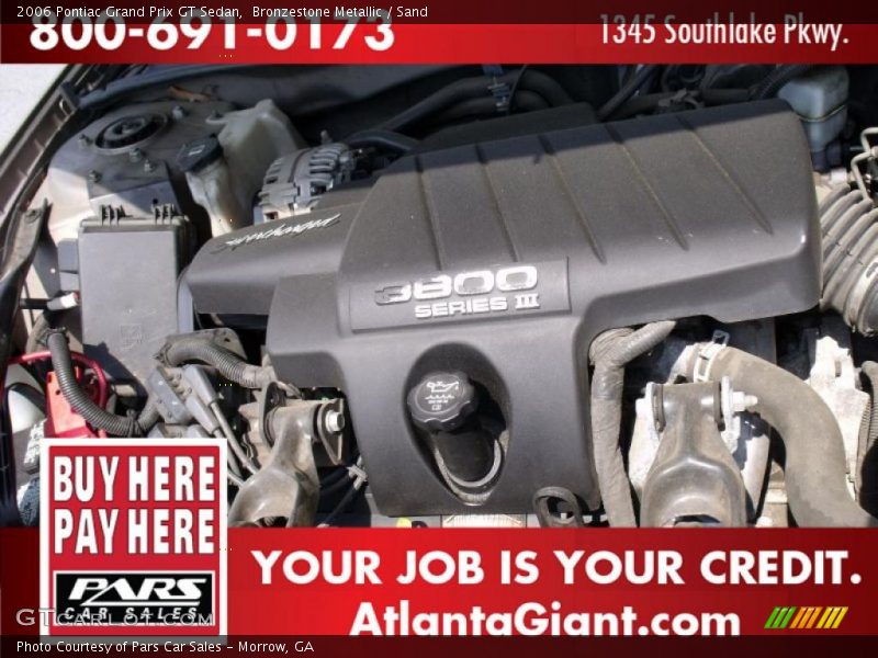 Bronzestone Metallic / Sand 2006 Pontiac Grand Prix GT Sedan