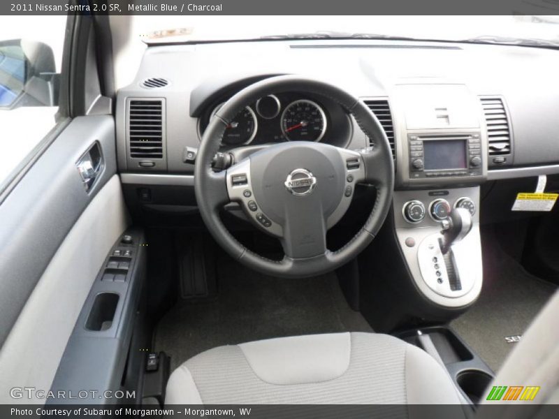 Metallic Blue / Charcoal 2011 Nissan Sentra 2.0 SR