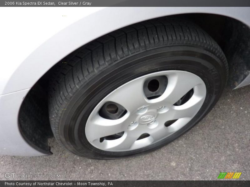 Clear Silver / Gray 2006 Kia Spectra EX Sedan