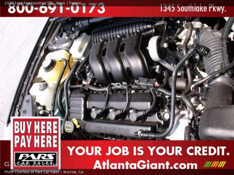 Black / Pebble 2007 Ford Five Hundred SEL