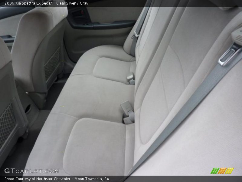 Clear Silver / Gray 2006 Kia Spectra EX Sedan