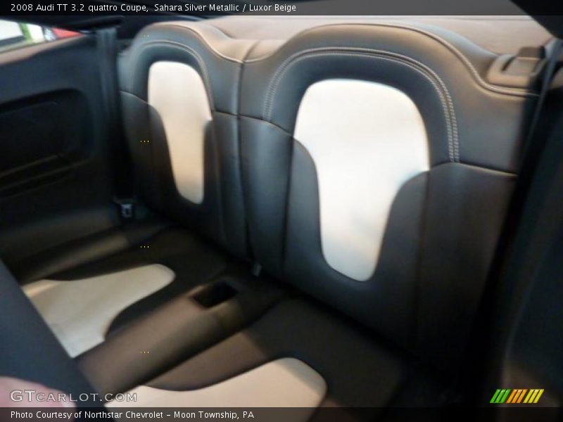  2008 TT 3.2 quattro Coupe Luxor Beige Interior