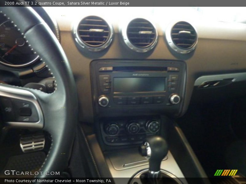 Sahara Silver Metallic / Luxor Beige 2008 Audi TT 3.2 quattro Coupe