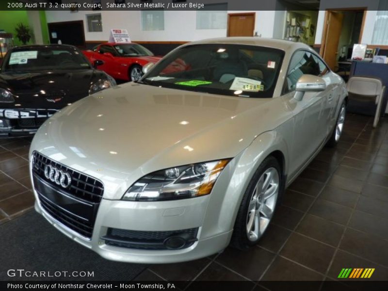 Front 3/4 View of 2008 TT 3.2 quattro Coupe