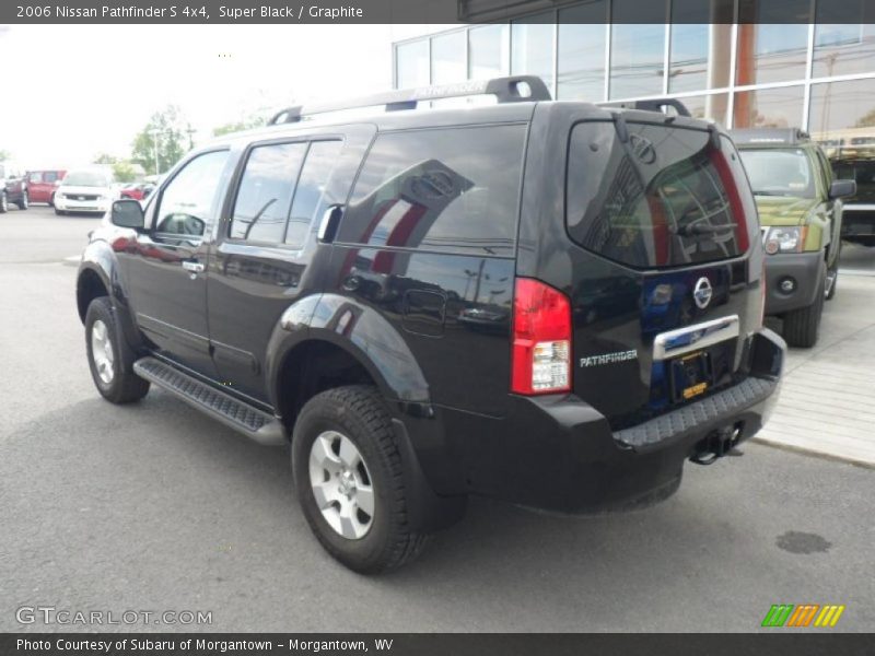Super Black / Graphite 2006 Nissan Pathfinder S 4x4