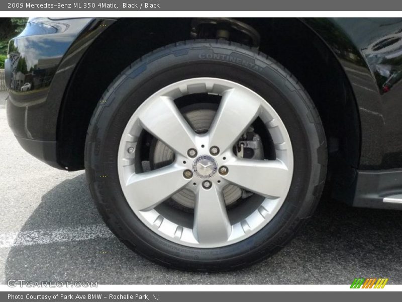 Black / Black 2009 Mercedes-Benz ML 350 4Matic