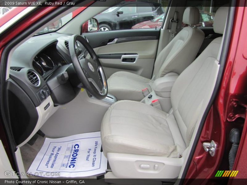Ruby Red / Gray 2009 Saturn VUE XE