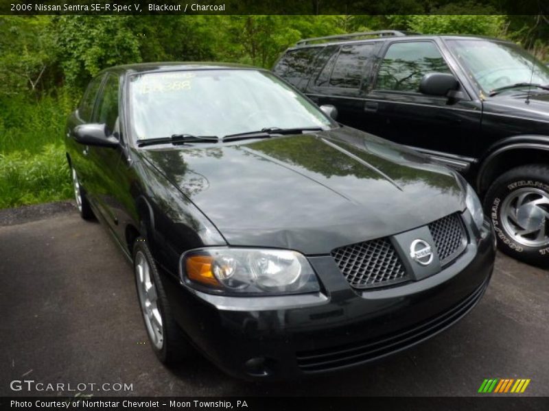 Blackout / Charcoal 2006 Nissan Sentra SE-R Spec V
