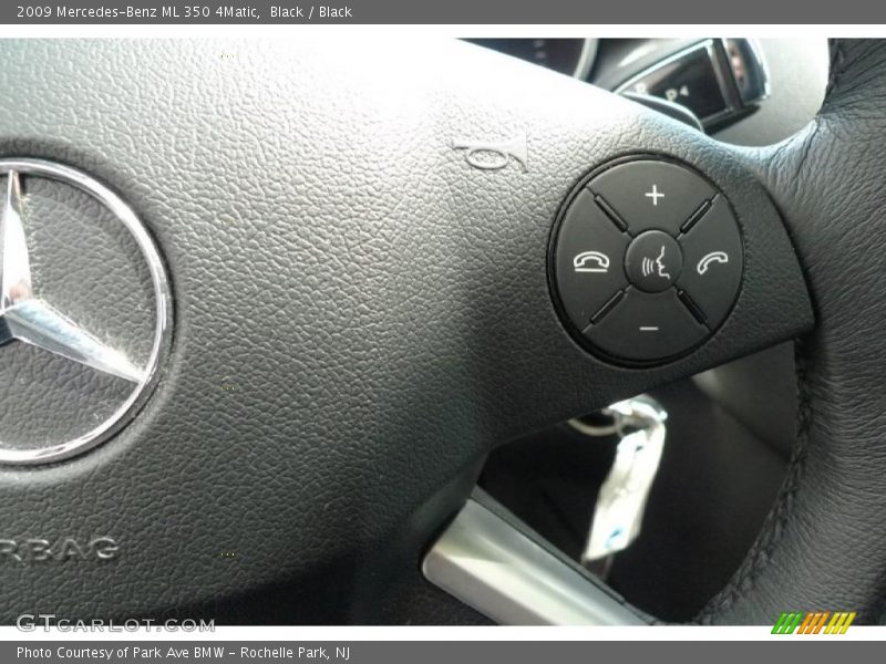 Black / Black 2009 Mercedes-Benz ML 350 4Matic