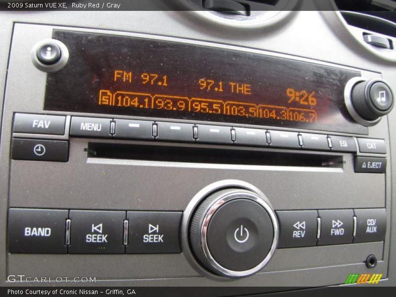 Ruby Red / Gray 2009 Saturn VUE XE