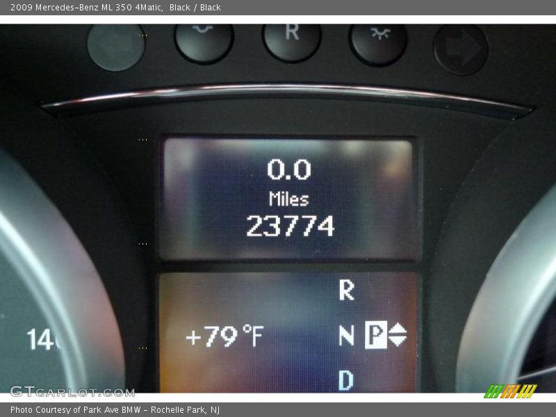 Black / Black 2009 Mercedes-Benz ML 350 4Matic