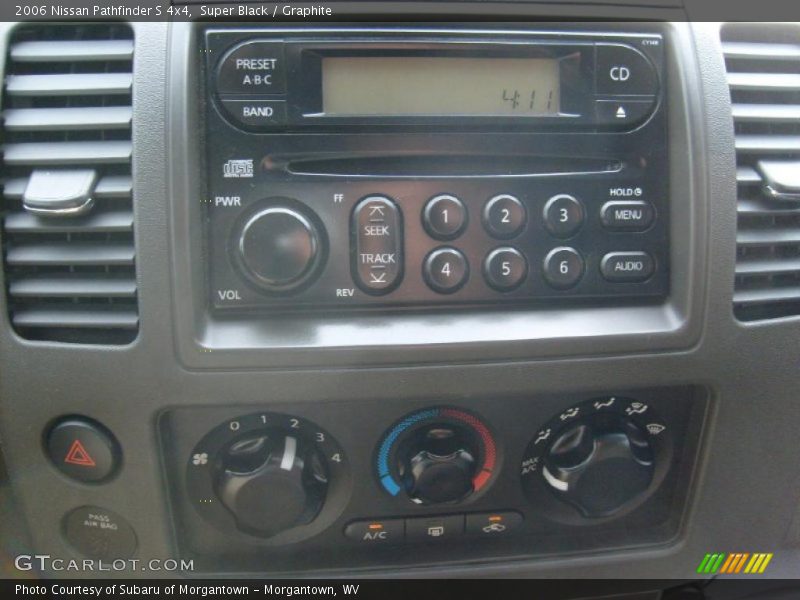Super Black / Graphite 2006 Nissan Pathfinder S 4x4