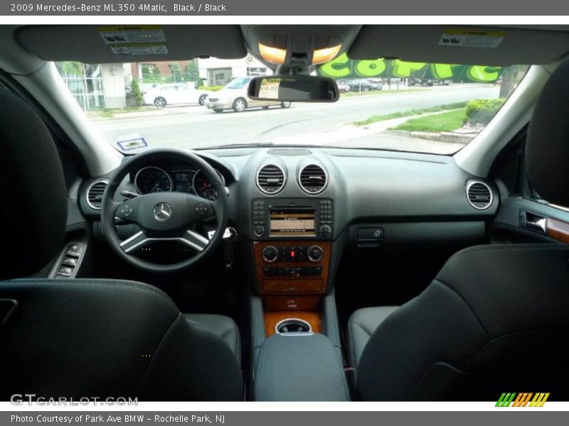 Black / Black 2009 Mercedes-Benz ML 350 4Matic