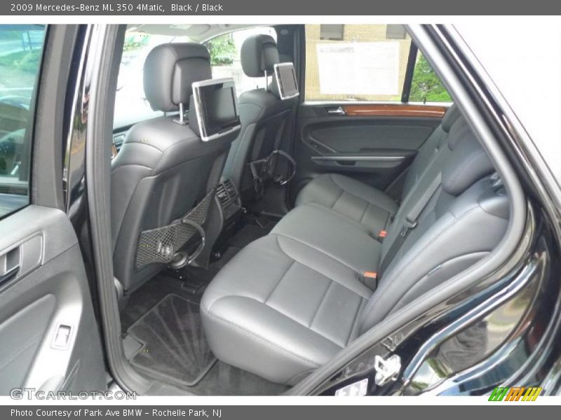 Black / Black 2009 Mercedes-Benz ML 350 4Matic
