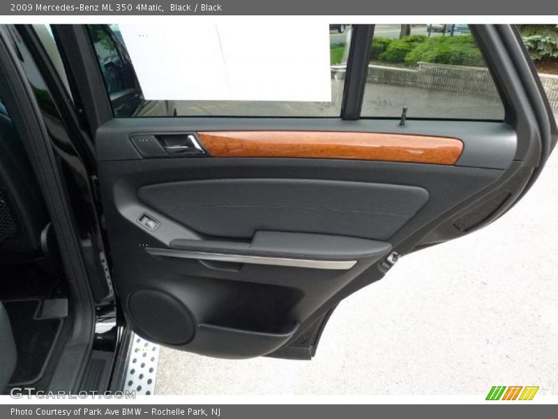 Black / Black 2009 Mercedes-Benz ML 350 4Matic