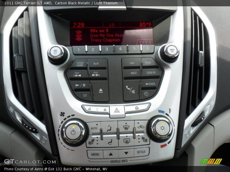 Controls of 2011 Terrain SLT AWD