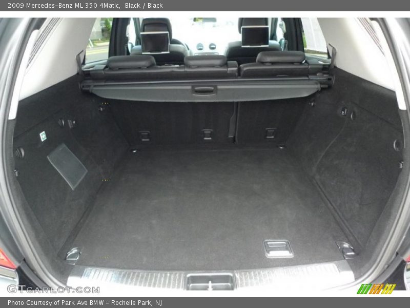 Black / Black 2009 Mercedes-Benz ML 350 4Matic