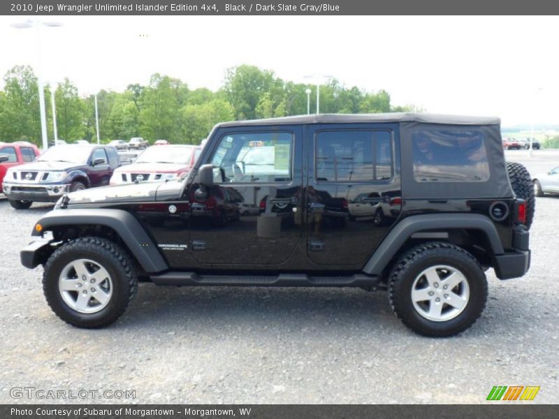 Black / Dark Slate Gray/Blue 2010 Jeep Wrangler Unlimited Islander Edition 4x4