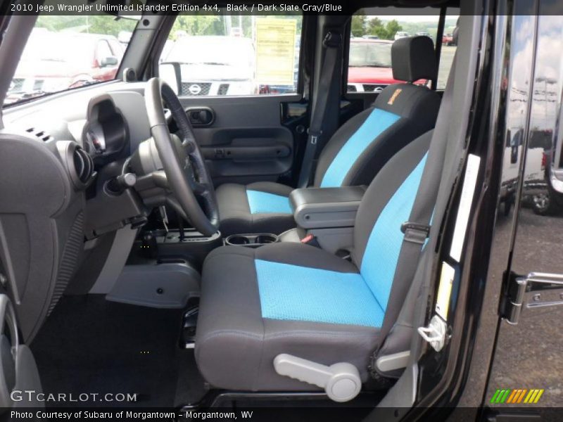 Black / Dark Slate Gray/Blue 2010 Jeep Wrangler Unlimited Islander Edition 4x4