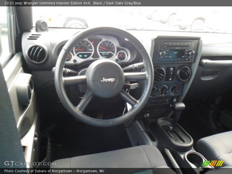 Black / Dark Slate Gray/Blue 2010 Jeep Wrangler Unlimited Islander Edition 4x4