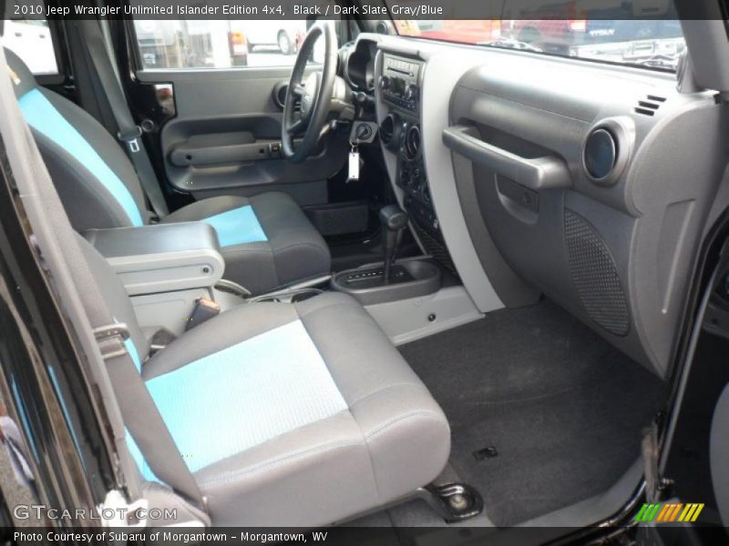 Black / Dark Slate Gray/Blue 2010 Jeep Wrangler Unlimited Islander Edition 4x4
