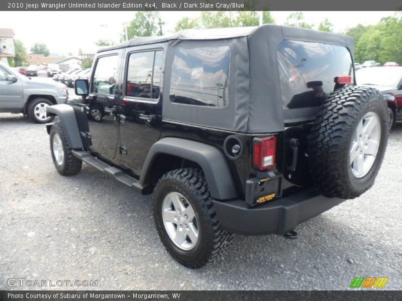 Black / Dark Slate Gray/Blue 2010 Jeep Wrangler Unlimited Islander Edition 4x4