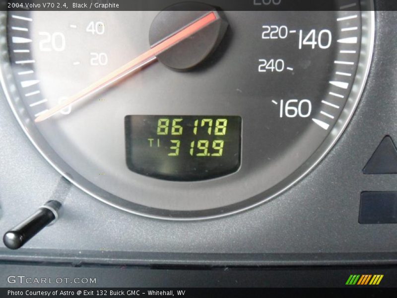 Black / Graphite 2004 Volvo V70 2.4