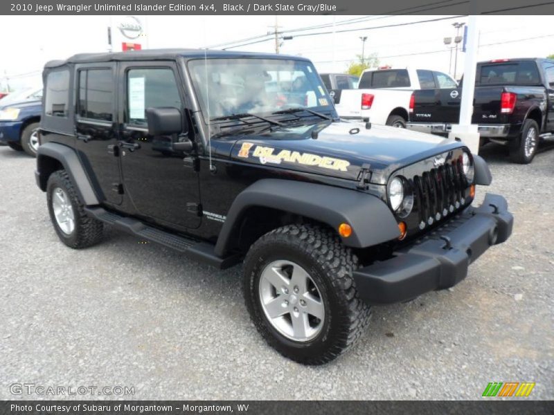 Black / Dark Slate Gray/Blue 2010 Jeep Wrangler Unlimited Islander Edition 4x4