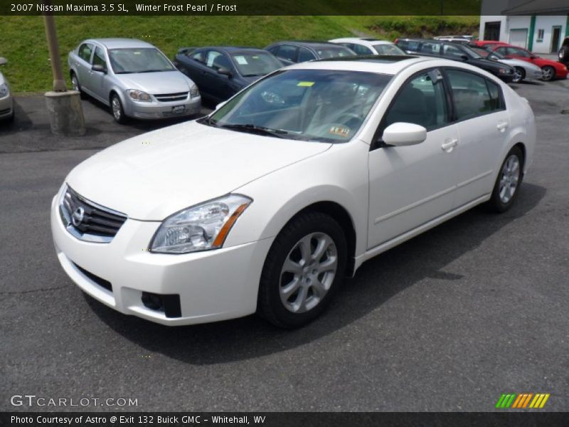 Winter Frost Pearl / Frost 2007 Nissan Maxima 3.5 SL