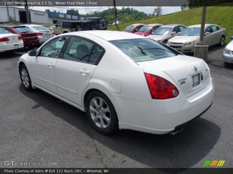 Winter Frost Pearl / Frost 2007 Nissan Maxima 3.5 SL