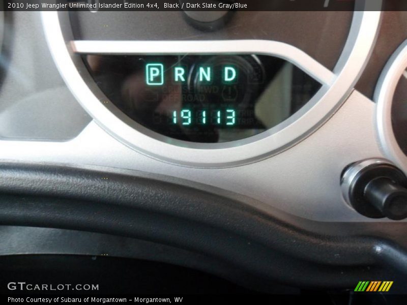Black / Dark Slate Gray/Blue 2010 Jeep Wrangler Unlimited Islander Edition 4x4