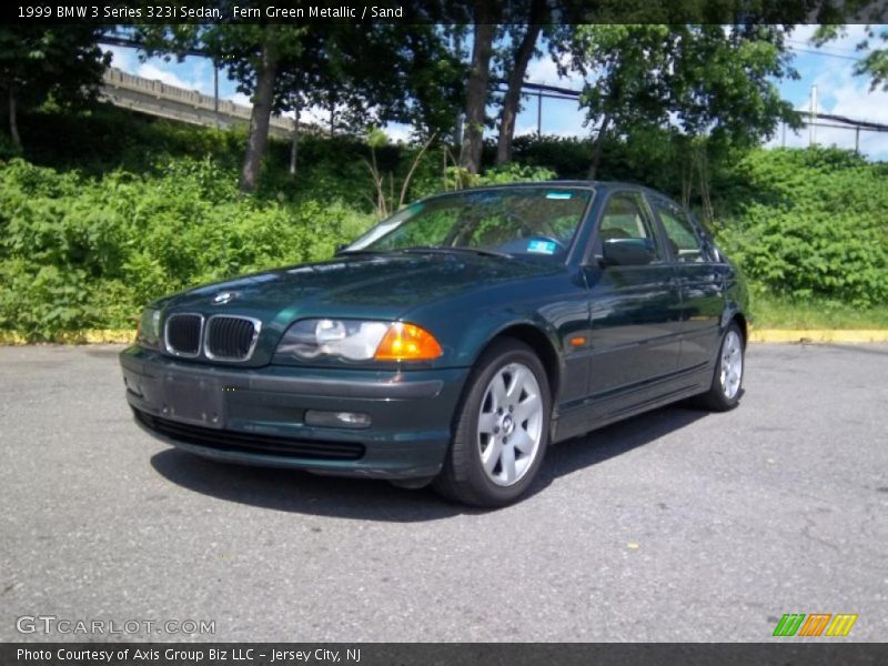 Front 3/4 View of 1999 3 Series 323i Sedan