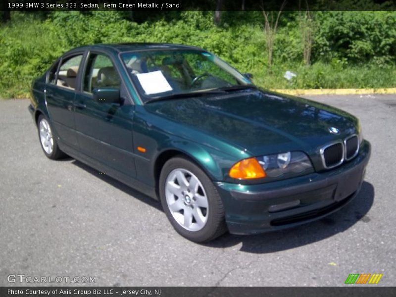 Fern Green Metallic / Sand 1999 BMW 3 Series 323i Sedan