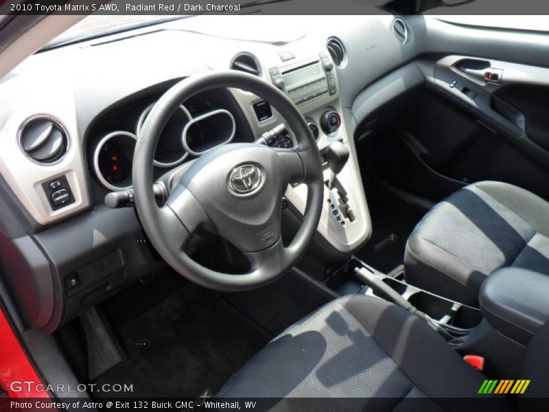 Radiant Red / Dark Charcoal 2010 Toyota Matrix S AWD