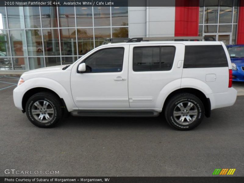  2010 Pathfinder SE 4x4 Avalanche White