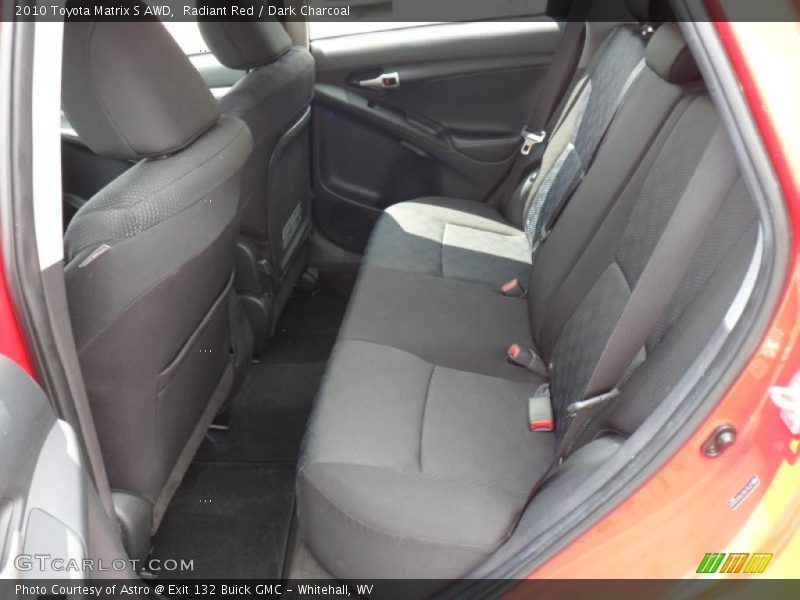 Radiant Red / Dark Charcoal 2010 Toyota Matrix S AWD